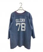 R JUBILEEアールジュビリー）の古着「Football Line T-SHIRTS」｜ブルー