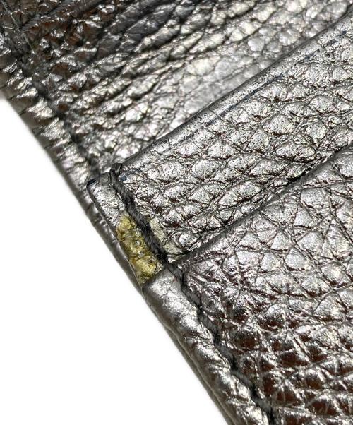 JIMMY CHOO（ジミーチュウ）JIMMY CHOO (ジミーチュウ) スタッズカードケース シルバーの古着・服飾アイテム