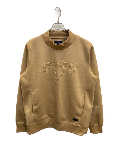 Callaway（キャロウェイ）Callaway (キャロウェイ) スウェット ベージュ サイズ:Mの古着・服飾アイテム