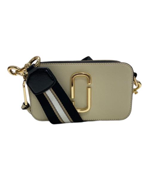 MARC JACOBS（マークジェイコブズ）MARC JACOBS (マークジェイコブス) スナップショット ショルダー バッグ ベージュの古着・服飾アイテム