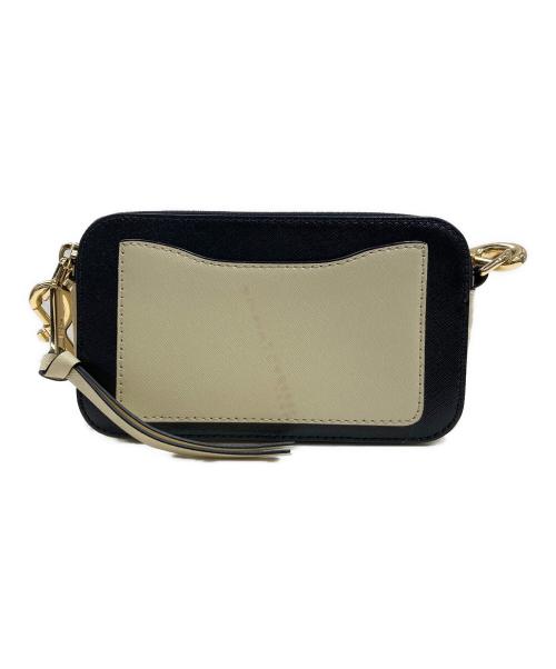 MARC JACOBS（マークジェイコブズ）MARC JACOBS (マークジェイコブス) スナップショット ショルダー バッグ ベージュの古着・服飾アイテム