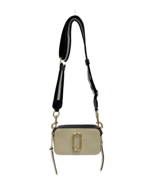MARC JACOBS（マークジェイコブズ）MARC JACOBS (マークジェイコブス) スナップショット ショルダー バッグ ベージュの古着・服飾アイテム
