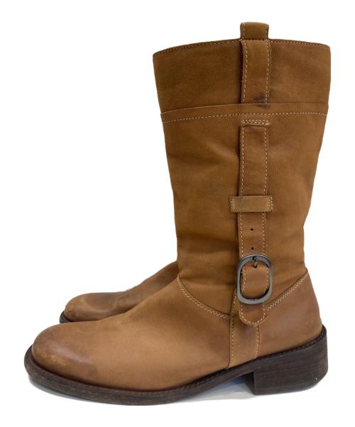 Whoop-de-doo（フープディドゥ）Whoop-de-doo (フープディドゥ) ブーツ ブラウン サイズ:41の古着・服飾アイテム