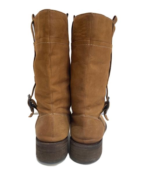 Whoop-de-doo（フープディドゥ）Whoop-de-doo (フープディドゥ) ブーツ ブラウン サイズ:41の古着・服飾アイテム