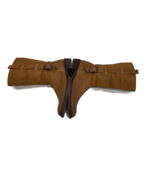 Whoop-de-doo（フープディドゥ）Whoop-de-doo (フープディドゥ) ブーツ ブラウン サイズ:41の古着・服飾アイテム