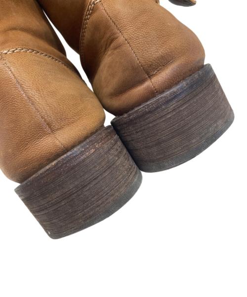 Whoop-de-doo（フープディドゥ）Whoop-de-doo (フープディドゥ) ブーツ ブラウン サイズ:41の古着・服飾アイテム