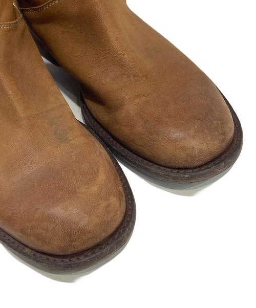 Whoop-de-doo（フープディドゥ）Whoop-de-doo (フープディドゥ) ブーツ ブラウン サイズ:41の古着・服飾アイテム