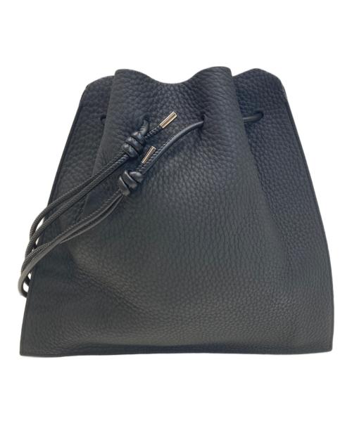 ITTI（イッチ）ITTI (イッチ) 巾着ショルダーバッグ ブラックの古着・服飾アイテム