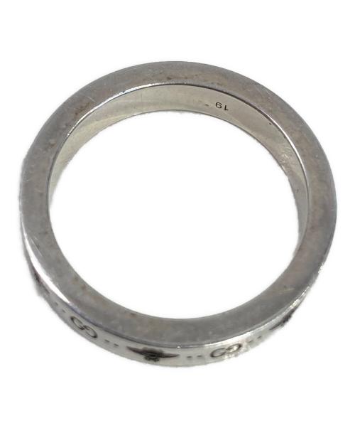 GUCCI（グッチ）GUCCI (グッチ) GG&ビー スリムリング シルバー サイズ:18の古着・服飾アイテム