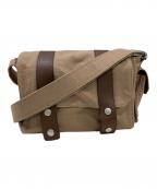 PAUL SMITHポールスミス）の古着「キャンバスショルダーバッグ」｜ベージュ