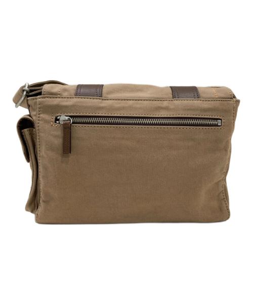 PAUL SMITH（ポールスミス）PAUL SMITH (ポールスミス) キャンバスショルダーバッグ ベージュの古着・服飾アイテム