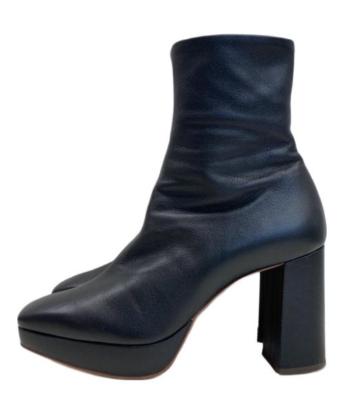 DIANA（ダイアナ）DIANA (ダイアナ) サイドジップブーツ ブラック サイズ:241/2の古着・服飾アイテム