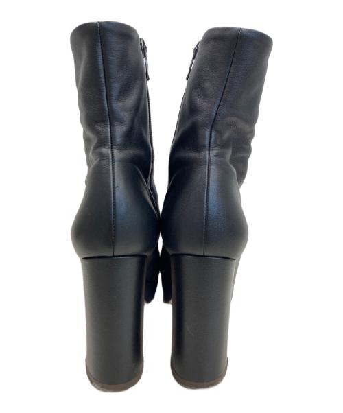DIANA（ダイアナ）DIANA (ダイアナ) サイドジップブーツ ブラック サイズ:241/2の古着・服飾アイテム