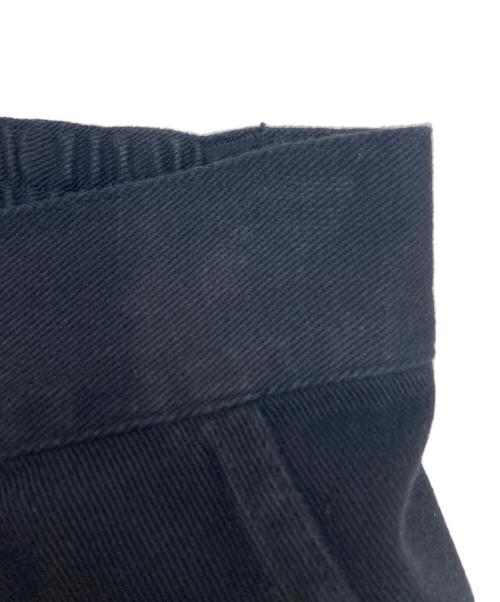 NO ID.（ノーアイディー）NO ID. (ノーアイディー) フラップZIPワイドパンツ ブラック サイズ:1の古着・服飾アイテム