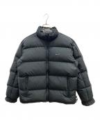 NIKEナイキ）の古着「リバーシブルダウンジャケット」｜ブラック×グレー