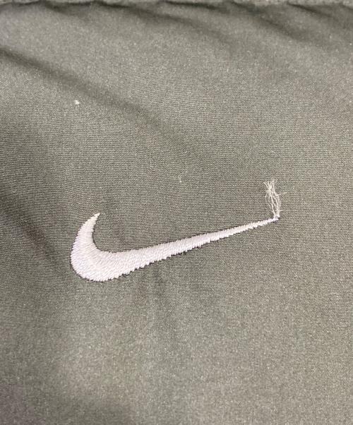 NIKE（ナイキ）NIKE (ナイキ) リバーシブルダウンジャケット ブラック×グレー サイズ:Ｌの古着・服飾アイテム