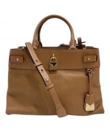 MICHAEL KORS（マイケル・コース）の古着「2WAYバッグ」｜ベージュ