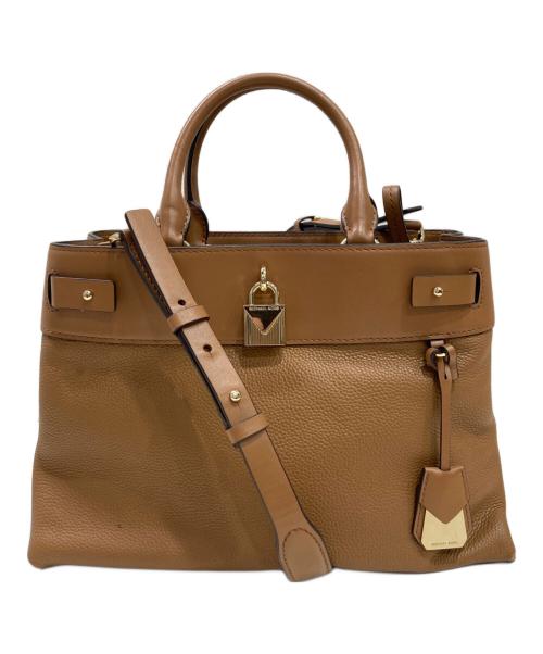 MICHAEL KORS（マイケル・コース）MICHAEL KORS (マイケル・コース) 2WAYバッグ ベージュの古着・服飾アイテム