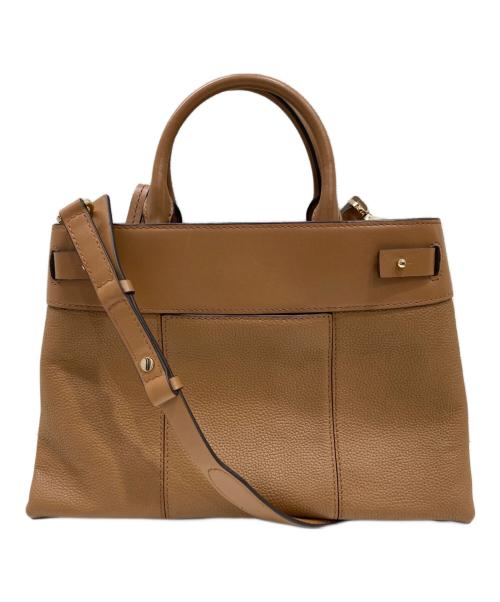 MICHAEL KORS（マイケル・コース）MICHAEL KORS (マイケル・コース) 2WAYバッグ ベージュの古着・服飾アイテム