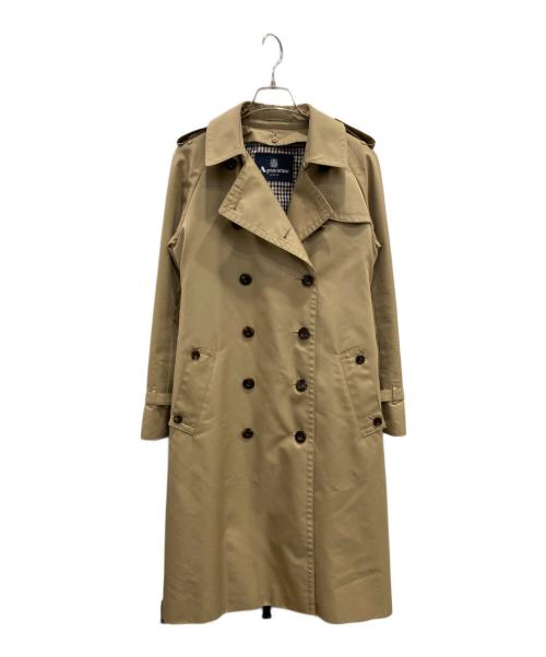 Aquascutum（アクアスキュータム）Aquascutum (アクアスキュータム) ライナー付トレンチコート ベージュ サイズ:Mの古着・服飾アイテム