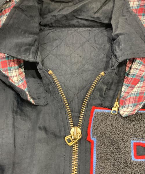 PINK HOUSE（ピンクハウス）PINK HOUSE (ピンクハウス) フライトジャケット ブラック サイズ:表記無しの古着・服飾アイテム