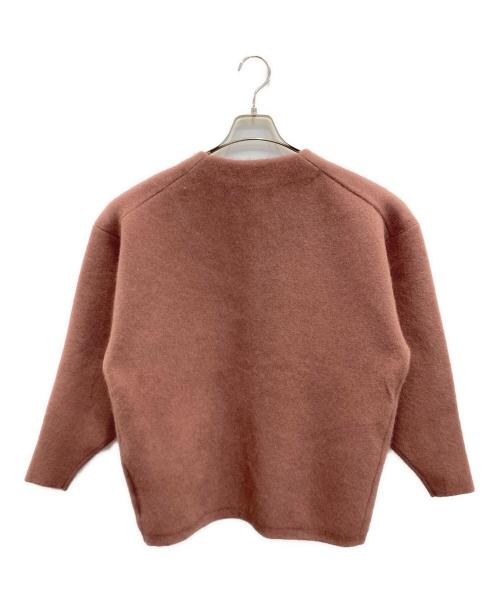 LAGUNA MOON（ラグナムーン）LAGUNA MOON (ラグナムーン) CHNラクーンニットカーディガン ピンク サイズ:FREE 未使用品の古着・服飾アイテム