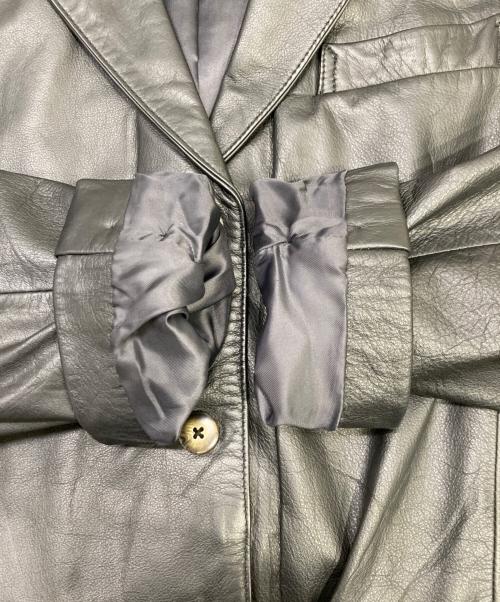 MICHIKO LONDON（ミチコロンドン）MICHIKO LONDON (ミチコロンドン) レザージャケット ブラック サイズ:11ARの古着・服飾アイテム