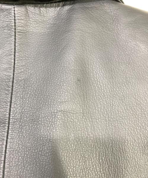 MICHIKO LONDON（ミチコロンドン）MICHIKO LONDON (ミチコロンドン) レザージャケット ブラック サイズ:11ARの古着・服飾アイテム