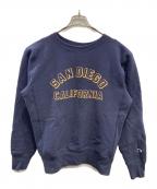 Championチャンピオン）の古着「リバースウィーブスウェット」｜ネイビー
