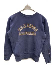 Champion（チャンピオン）の古着「リバースウィーブスウェット」｜ネイビー