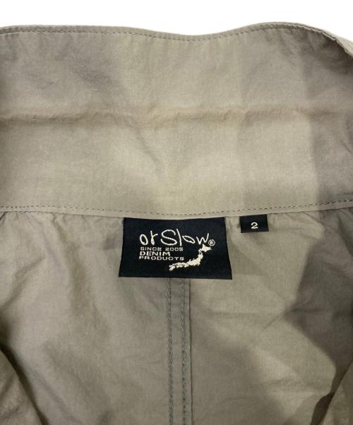 orSlow（オアスロウ）orSlow (オアスロウ) ジャケット ベージュ サイズ:2の古着・服飾アイテム