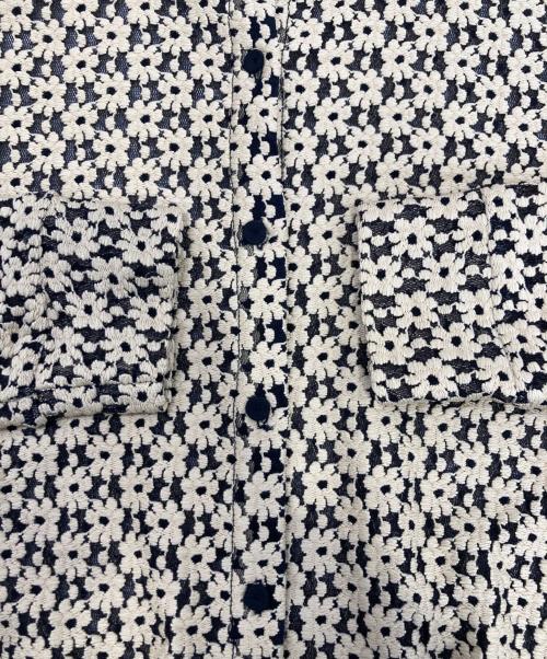 CLANE（クラネ）CLANE (クラネ) 3D FLOWER LACE CARDIGAN ベージュ サイズ:2の古着・服飾アイテム