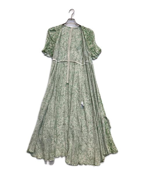 FRAY ID（フレイ アイディー）FRAY ID (フレイ アイディー) ワンピース グリーンの古着・服飾アイテム