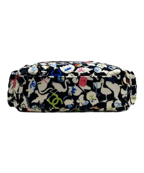 CHANEL（シャネル）CHANEL (シャネル) トートバッグ ブラック×ホワイトの古着・服飾アイテム