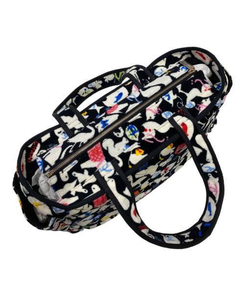 CHANEL（シャネル）CHANEL (シャネル) トートバッグ ブラック×ホワイトの古着・服飾アイテム
