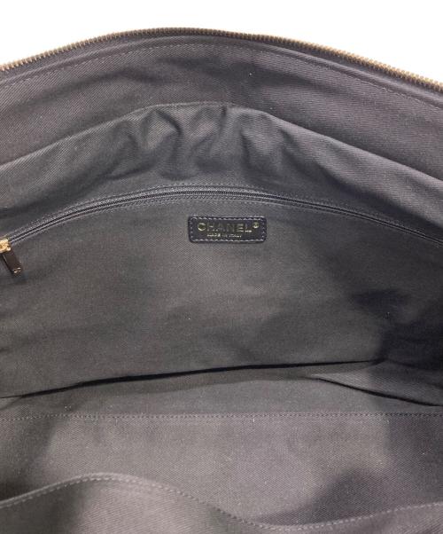 CHANEL（シャネル）CHANEL (シャネル) トートバッグ ブラック×ホワイトの古着・服飾アイテム