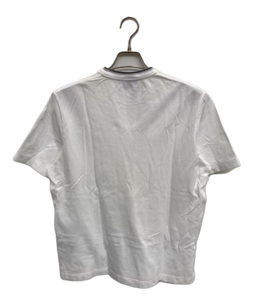 HERMES（エルメス）HERMES (エルメス) サドルステッチポケットTシャツ ブラウン サイズ:Mの古着・服飾アイテム