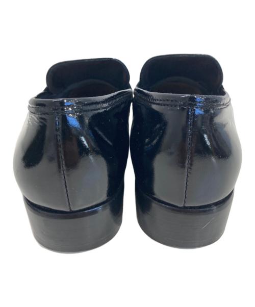 Salvatore Ferragamo（サルヴァトーレ フェラガモ）Salvatore Ferragamo (サルヴァトーレ フェラガモ) エナメルローファー ブラック サイズ:5の古着・服飾アイテム