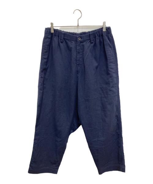 ISSEY MIYAKE MEN（イッセイミヤケメン）ISSEY MIYAKE MEN (イッセイミヤケメン) コットンワイドパンツ ネイビー サイズ:3の古着・服飾アイテム