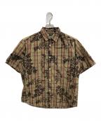 stussyステューシー）の古着「シャツ」｜ブラウン