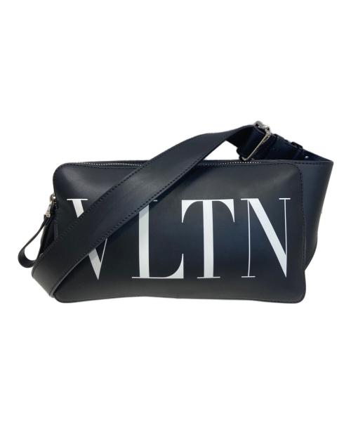 VALENTINO GARAVANI（ヴァレンティノ・ガラヴァーニ）VALENTINO GARAVANI (ヴァレンティノ・ガラヴァーニ) ボディーバッグ ブラックの古着・服飾アイテム