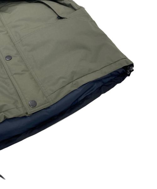 THE NORTH FACE（ザ ノース フェイス）THE NORTH FACE (ザ ノース フェイス) マウンテンダウンジャケット カーキ×グリーン サイズ:Mの古着・服飾アイテム