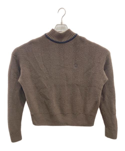 FRED PERRY（フレッドペリー）FRED PERRY (フレッドペリー) ハイネックニット ブラウン サイズ:36・UK10の古着・服飾アイテム