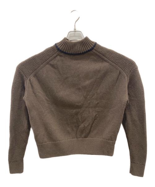 FRED PERRY（フレッドペリー）FRED PERRY (フレッドペリー) ハイネックニット ブラウン サイズ:36・UK10の古着・服飾アイテム