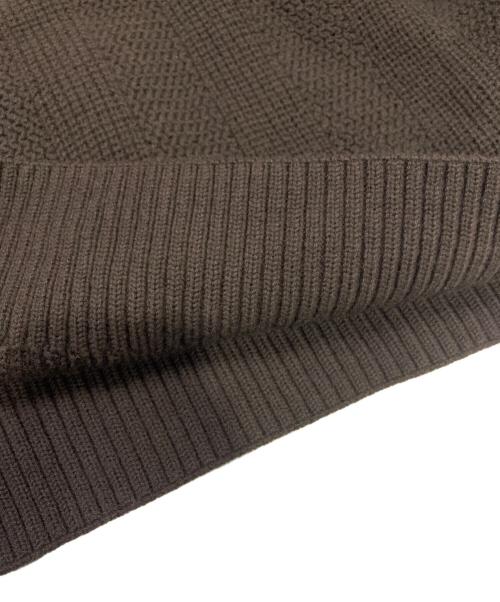 FRED PERRY（フレッドペリー）FRED PERRY (フレッドペリー) ハイネックニット ブラウン サイズ:36・UK10の古着・服飾アイテム