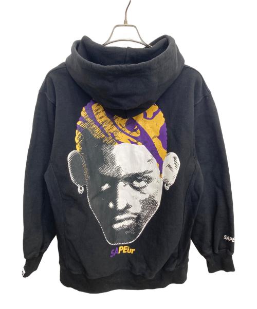 SAPEur（サプール）SAPEur (サプール) プルオーバーパーカー ブラック サイズ:XLの古着・服飾アイテム