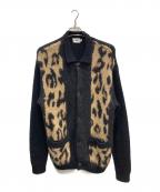 FTWエフティーダブリュー）の古着「MOHAIR SHIRT CARDIGAN」｜ブラック