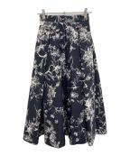 FRAY IDフレイ アイディー）の古着「スカート」｜ネイビー