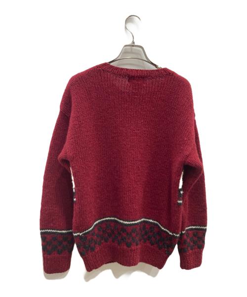 WOOLRICH（ウールリッチ）WOOLRICH (ウールリッチ) カーディガン レッド サイズ:Sの古着・服飾アイテム