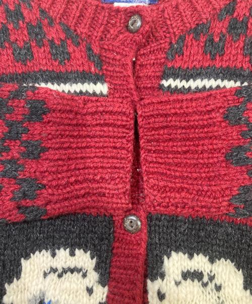 WOOLRICH（ウールリッチ）WOOLRICH (ウールリッチ) カーディガン レッド サイズ:Sの古着・服飾アイテム